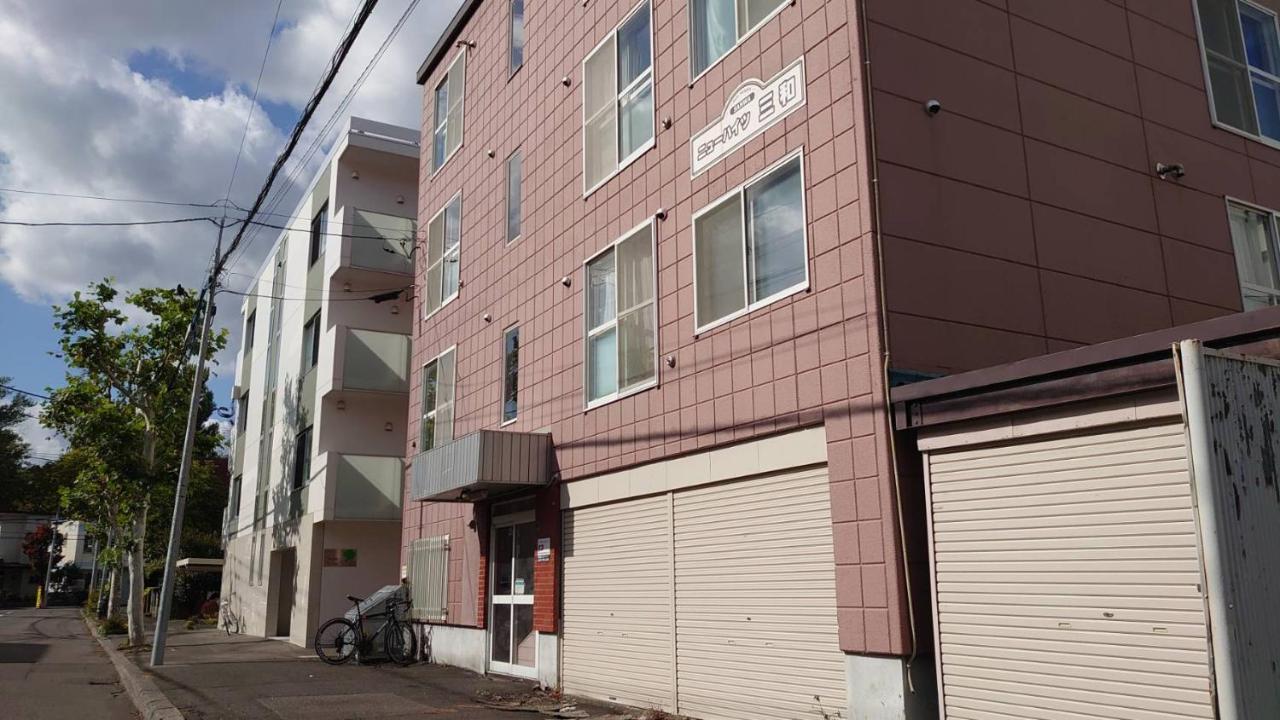 Near Sapporo St & Hokkaido University Cozy Studio Sanwa101 Exterior photo